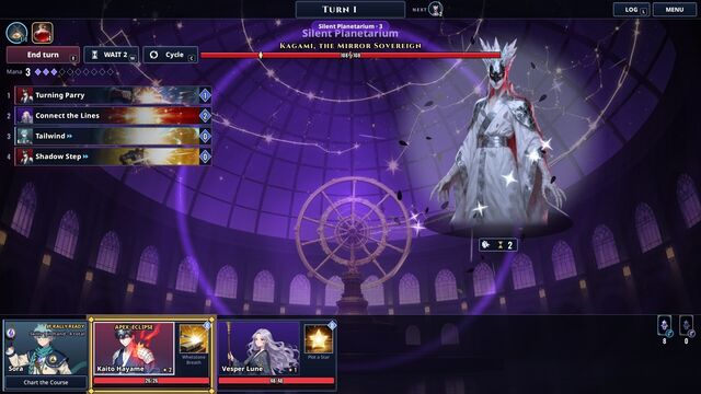 Kagami, the Mirror Sovereign, in the Silent Planetarium